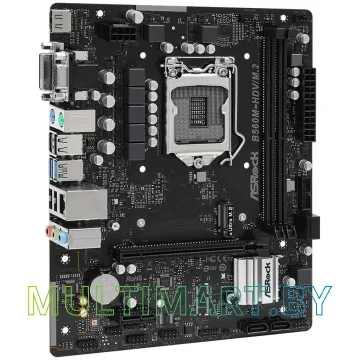 Материнская плата ASRock B560M-HDV/M.2 картинка 2